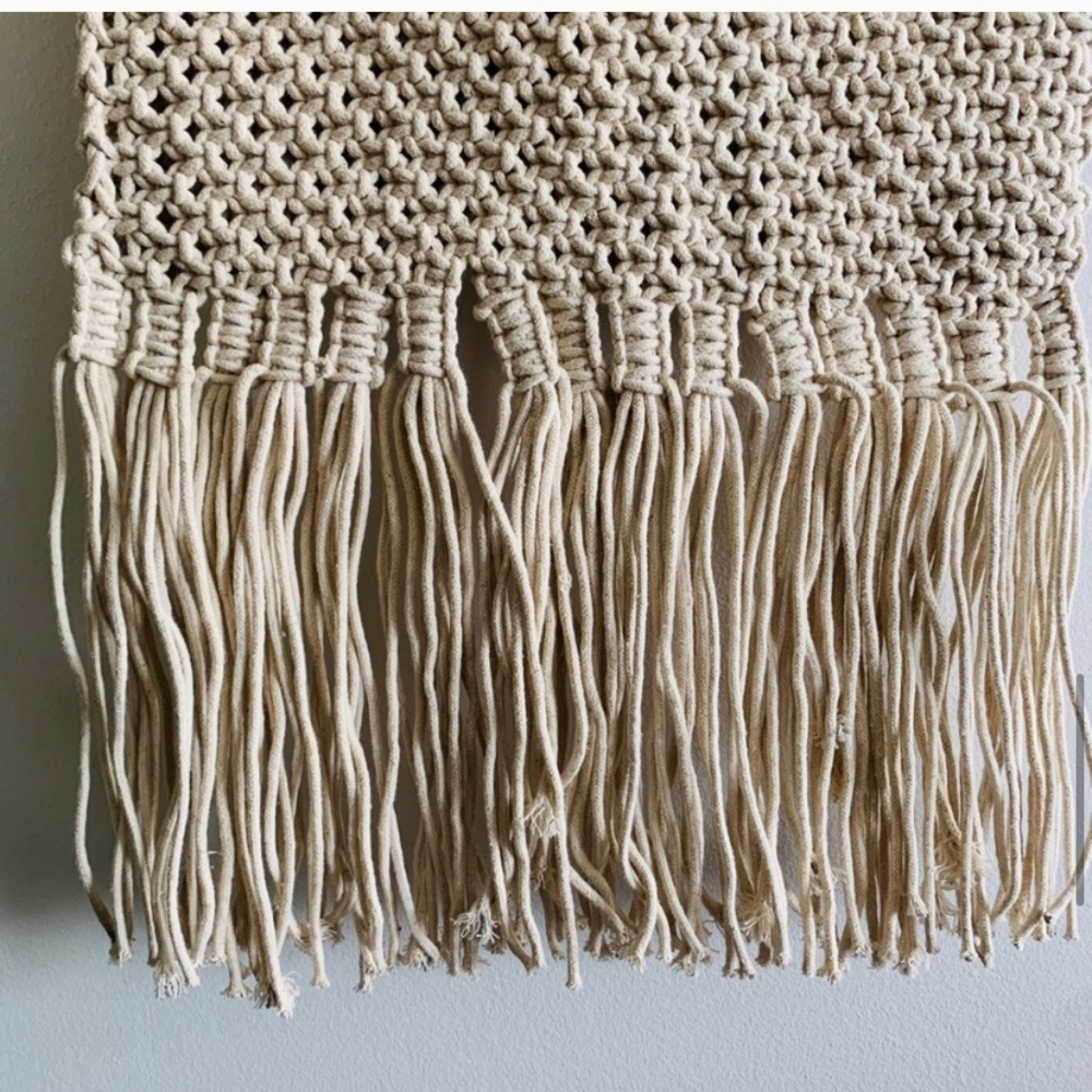 NEW Macrame Spring Shoulder Shopper Bag - Picture 10 of 16